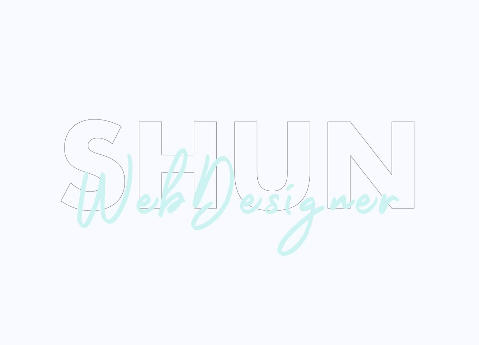 Shun web design